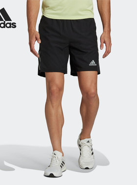 Adidas/阿迪达斯正品OWN THE跑步男子舒适透气运动休闲短裤H58593