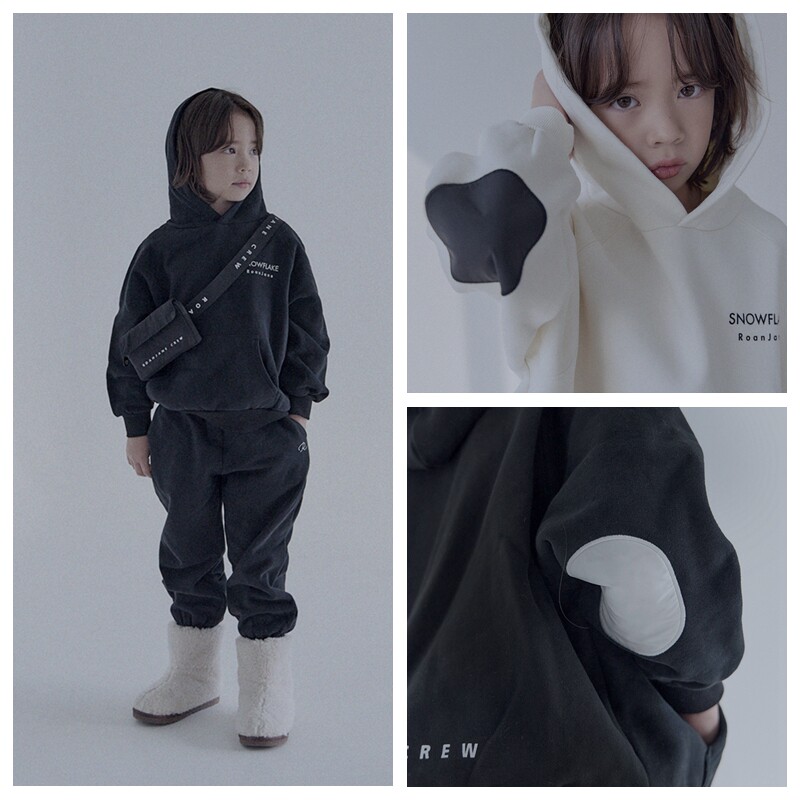 自留100-145韩系潮童RJ两色字母连帽内里抓绒套头卫衣+裤子,童装/婴儿装/亲子装,卫衣/绒衫,淘宝优惠券,粉丝福利购,淘宝优惠卷