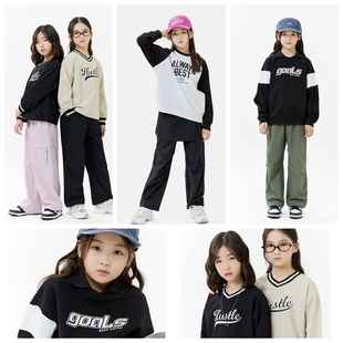 110 子上衣翻领卫衣系列 160韩系女童速干裤