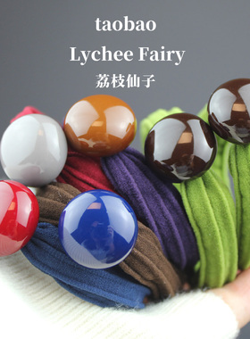 高品质圆球发圈高弹力耐用发绳女孩少女扎头发马尾橡皮筋头绳彩色