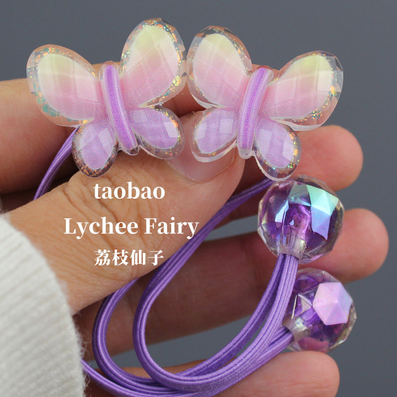 甜美蝴蝶草莓发绳女孩大发圈儿童头绳丸子头高马尾橡皮筋绕绕扎,童装/婴儿装/亲子装,发饰,淘宝优惠券,粉丝福利购,淘宝优惠卷