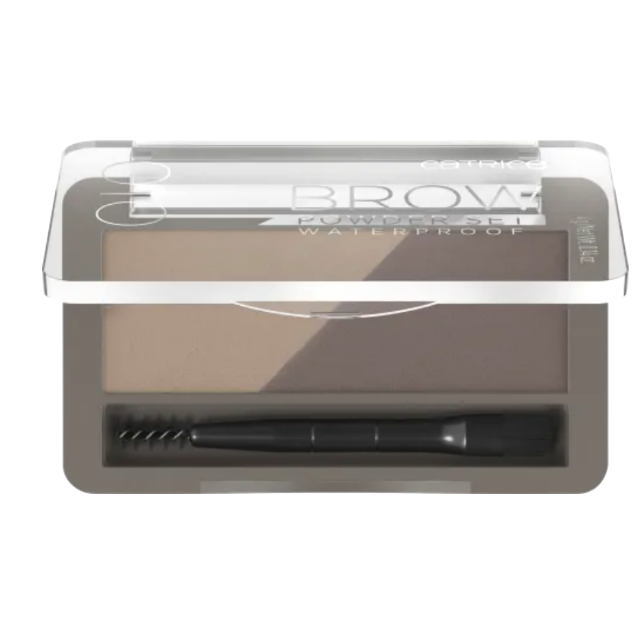 德国Catrice Brow Powder Set防水双色灰色棕色黑色眉粉