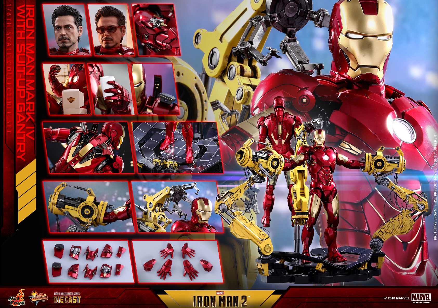 Hottoys HT MMS461D21 1/6 ѹÖýºÏ½ð ¸ÖÌúÏÀ MK4 µ¥È˲ð¼×̨ ÏÖ»õ
