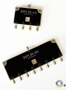 WIFI5 6 7一分四 一分八 功分器 RF splitter 2.4-8.5GHz WIFI6 7