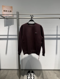 B2CRG1135/1139 太平鸟男装2026春季新款立体压印小挂饰圆领卫衣