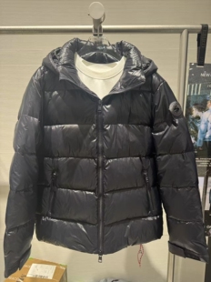 B1ACF4402 太平鸟男装2025冬季新款时尚休闲宽松鹅绒羽绒服外套潮