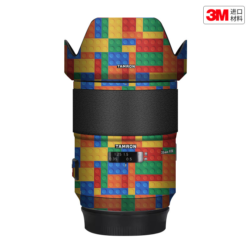 玛彩克 适用于腾龙SP35 F1.4佳能EF口 镜头保护贴膜 贴纸改色膜3M