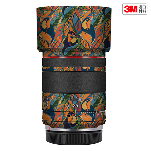 玛彩克 适用于佳能RF85 F1.4 VCM镜头保护贴膜rf85 1.4彩贴贴纸3M
