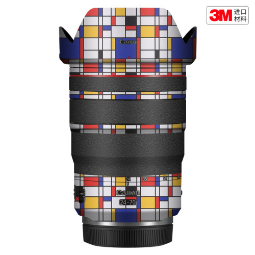 玛彩克 适用于佳能RF24-70 F2.8镜头保护贴膜贴纸背胶改色彩贴3M
