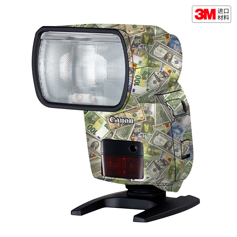 玛彩克 适用于佳能SPEEDLITE EL-闪光灯保护贴膜EL1卡通贴纸3M