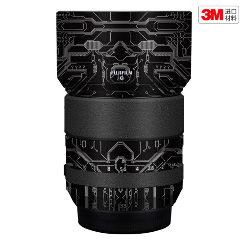 玛彩克 适用于富士XF33 F1.4镜头保护贴膜 改色贴纸背胶彩贴3M