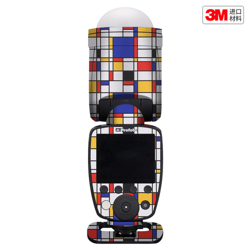 玛彩克 适用于保富图Profoto A1X闪光灯保护贴膜A10彩贴 贴纸3M