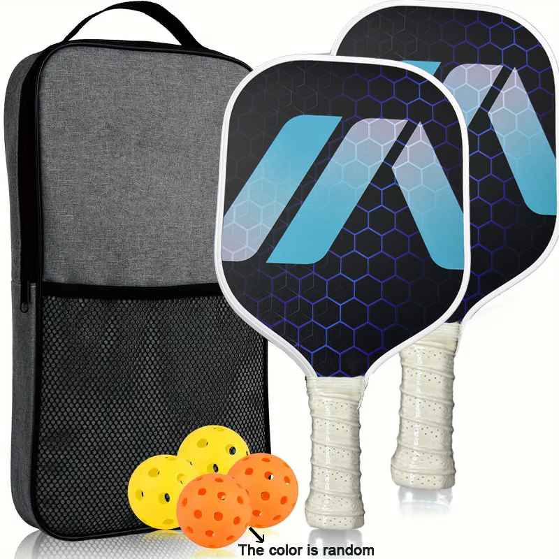 玻璃纤维匹克球拍碳纤维布纹