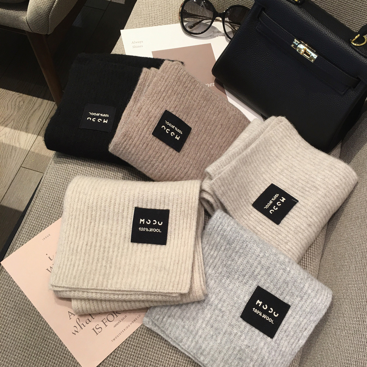 高品质wool纯羊毛围巾男女通用情侣款冬季100%纯羊绒针织保暖围脖,服饰配件/皮带/帽子/围巾,围巾/丝巾/披肩,淘宝优惠券,粉丝福利购,淘宝优惠卷