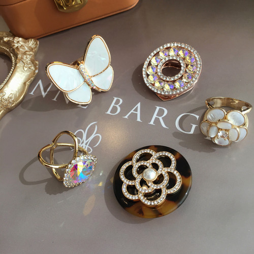 贝母围巾扣高档女士丝巾扣胸针