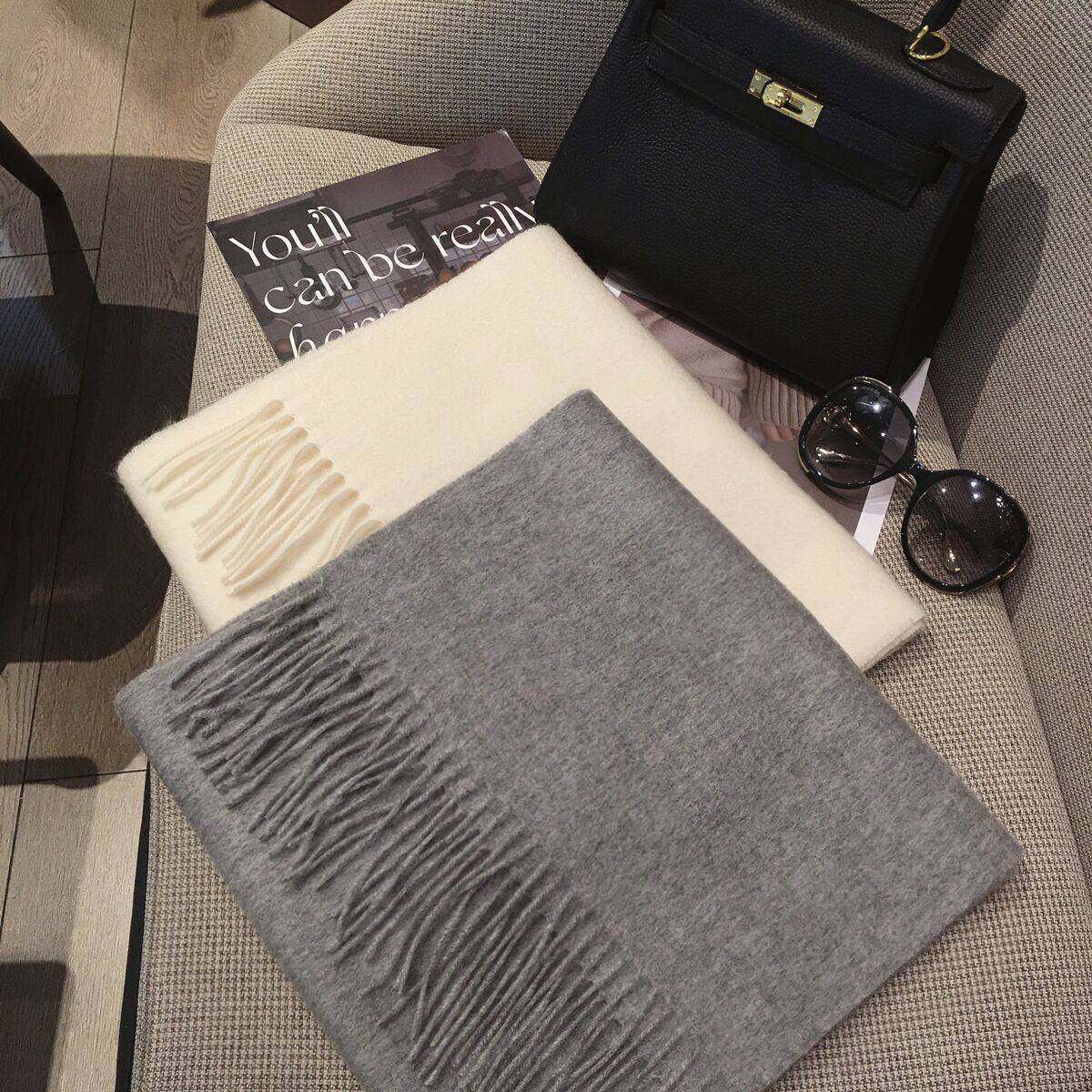 精选澳洲wool纯色围巾百搭双面100%羊毛围巾女冬保暖窄版男士围脖,服饰配件/皮带/帽子/围巾,围巾/丝巾/披肩,淘宝优惠券,粉丝福利购,淘宝优惠卷