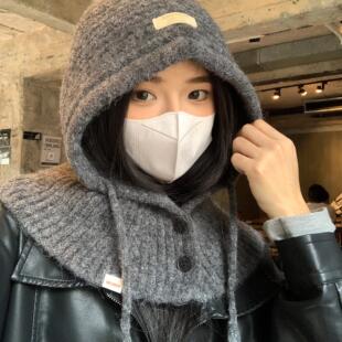 小溜家 10月21日新品上架 韩国羊驼毛法克帽防晒遮阳帽子