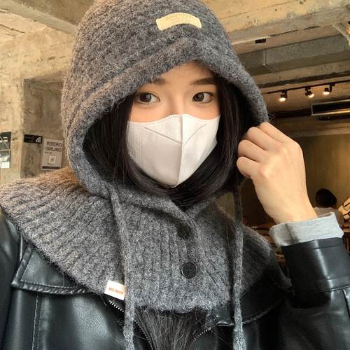 小溜家 10月21日新品上架 韩国羊驼毛法克帽防晒遮阳帽子