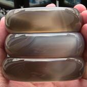 原色无优化 加宽加厚 精美纹理 天然巴西玛瑙手镯 瑕疵品专区