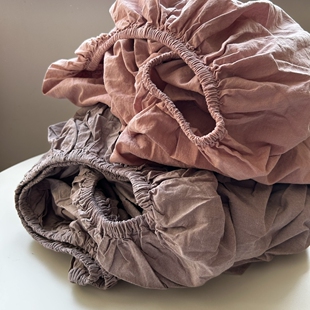 无印家微瑕床单枕套床笠纯棉水洗棉薄款 柔软亲肤透气适合裸睡