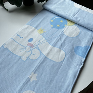 超萌超干净的修狗狗~水家订单剩余的微瑕疵纯棉40支斜纹床单被套