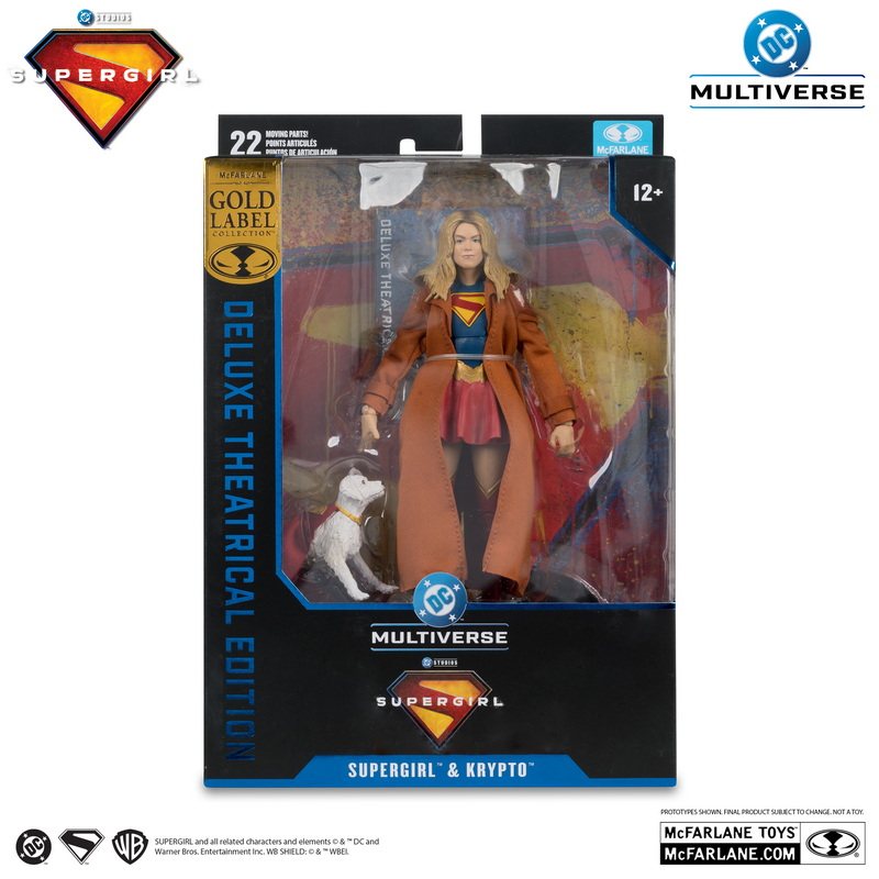 现货 麦克法兰  (SUPERMAN MOVIE 2025) (GOLD LABEL) 豪华版超女