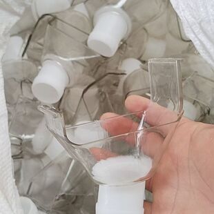 小麦播种机下种盒卡斗单仓卡斗小麦盒卡斗下种盒卡斗漏斗32口径