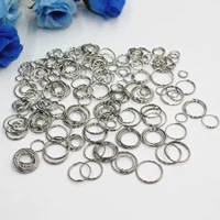 DIY Crystal Bead Bead Charntern Accessories Соединение Кругное железо кольцо железные кольцо материалы ручной работы двойной круг маленькое железное кольцо Xiaolong Двойное кольцо
