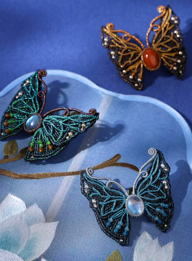 原创饰品栖石手工蜡线