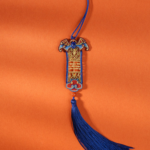 栖石原创中级编绳教程瑞福衔珠编绳挂件饰品手工编绳首饰