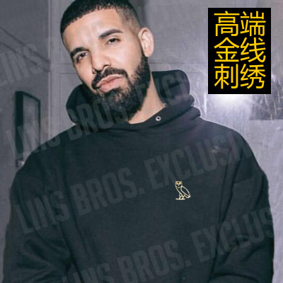 Drake卫衣帽衫ovo卫衣