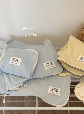 *Fish store*轻薄尼龙收纳袋行李箱整理袋化妆品内衣分装袋