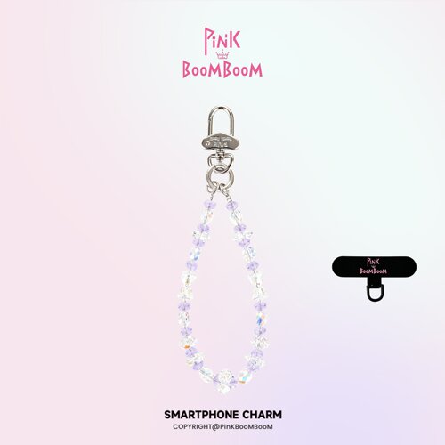 PinKBooM原创美卡娜CEO手机链奥地利水晶高端珠串高级感挂饰女