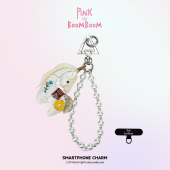 PinKBooM原创马到成功手机链女新款 布艺挂饰钥匙扣手机链条手腕绳