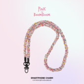 PinKBooM原创独特超好看手机绳斜挎高端毛绒背带防丢手机壳挂链女