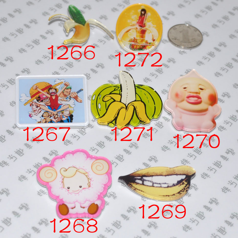 Broche Lovers en plexiglas - Ref 1181139 Image 1