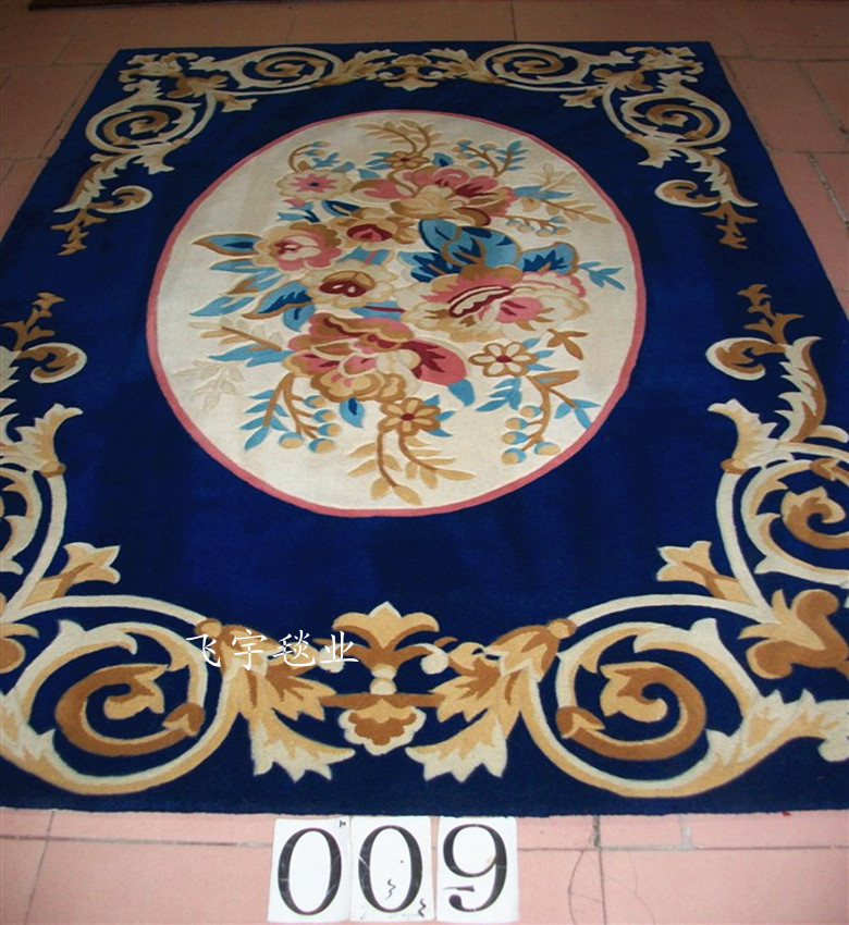 手工客厅异形茶几地毯