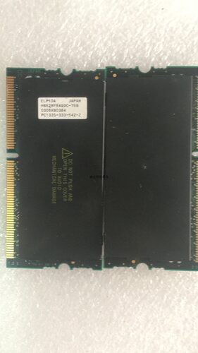 MT镁光PC133S-333-542-Z 512MB  SDRAM内存