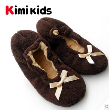Chaussons enfants en suède pour Toute saison - Ref 1036539 Image 4
