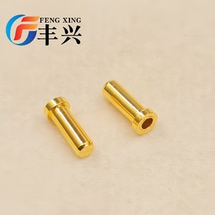 现货供应1.0七系气体传感器铜座插孔插座爪簧冠簧端子