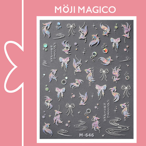 防水中国风梦幻金鱼M646泡泡茉季