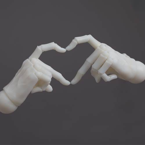 DollZone新75叔关节手bjd3分娃娃手型DZ原创设计SD人偶BJD配件