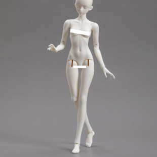 DollZone大四女体42CM雪狐体BJD娃娃4分女体DZ素体bjd官方原创