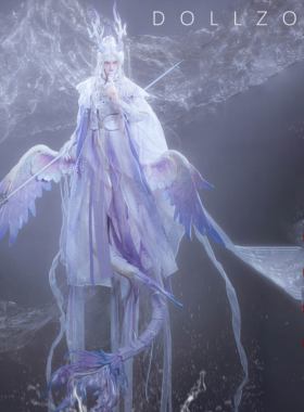 【现货掉落】DollZone应龙全套裸娃素体素头DZ官方原创BJD娃娃