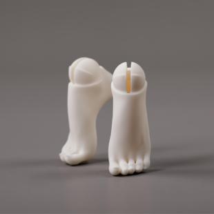 DollZone 71CM雪狐体3分BJD娃娃手型高跟脚胸型DZ原创SD人偶配件