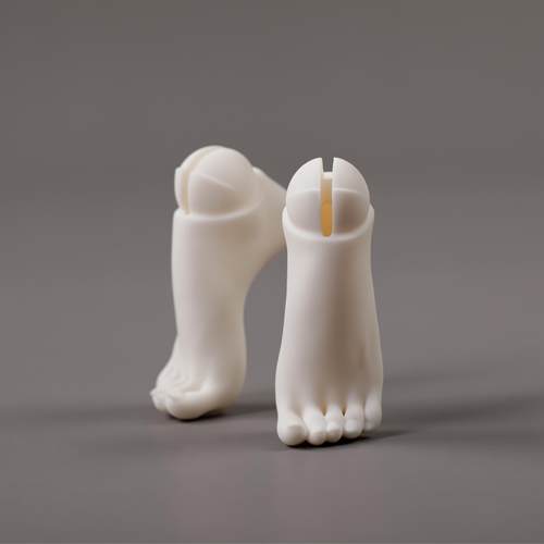 DollZone 71CM雪狐体3分BJD娃娃手型高跟脚胸型DZ原创SD人偶配件