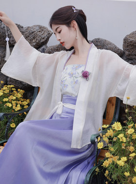 汉服宋制改良版仙女一片式马面裙