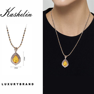 新中式 项链 送礼 国潮 春节 弥勒佛 新年 8935