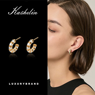 耳钉 KS设计师款 8240 高定 英