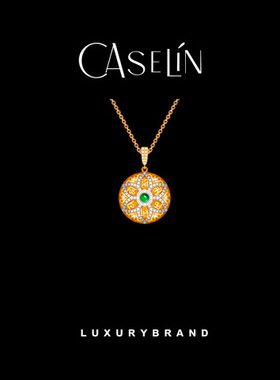 CZ国潮【六字箴言】设计师款项链~8237【春节/平安/礼盒】